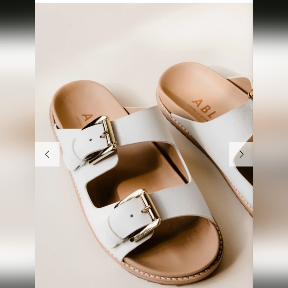 Able leather sandals - like new